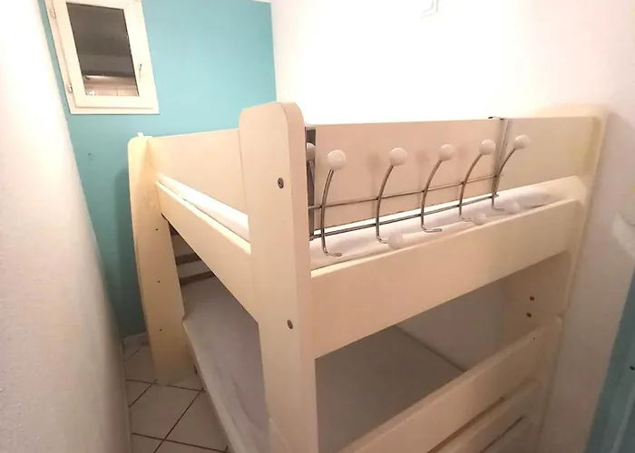 Daire Barcares F2 Cabine, Rdc, 50 M, 28 M2, 6 Personnes Le Barcarès